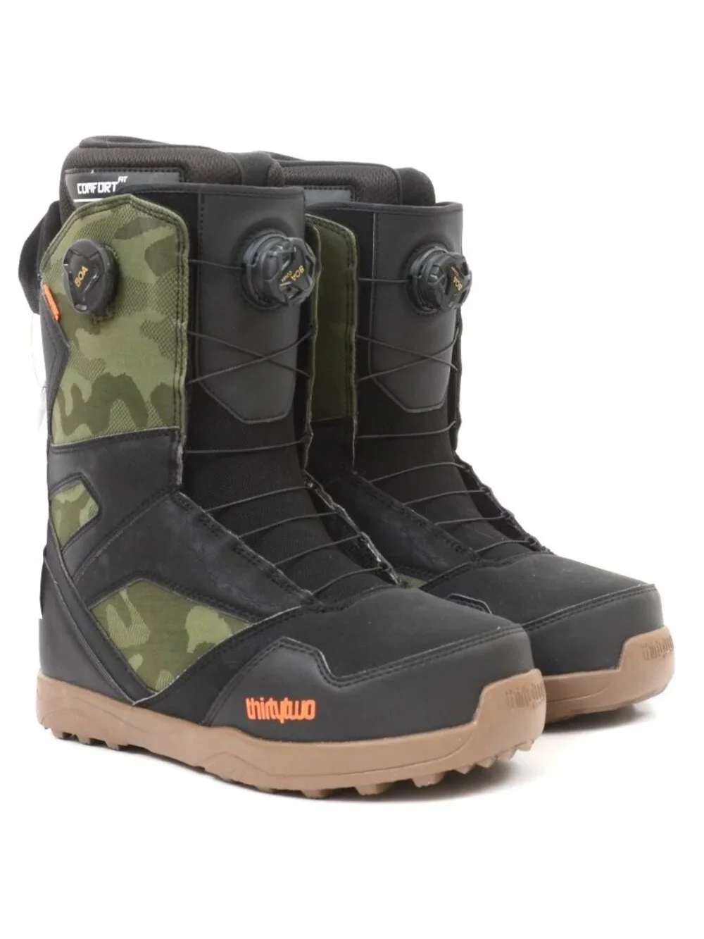 NEW Thirty-Two STW Double Boa Snowboard Boot Men's 13 Black/Camo